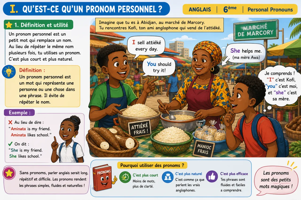 Personal Pronouns — illustration
