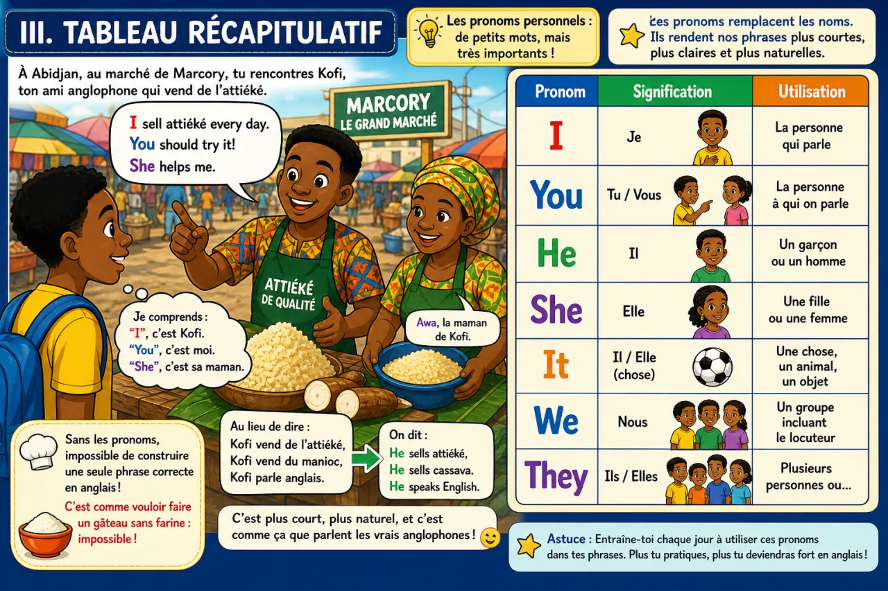 Personal Pronouns — illustration
